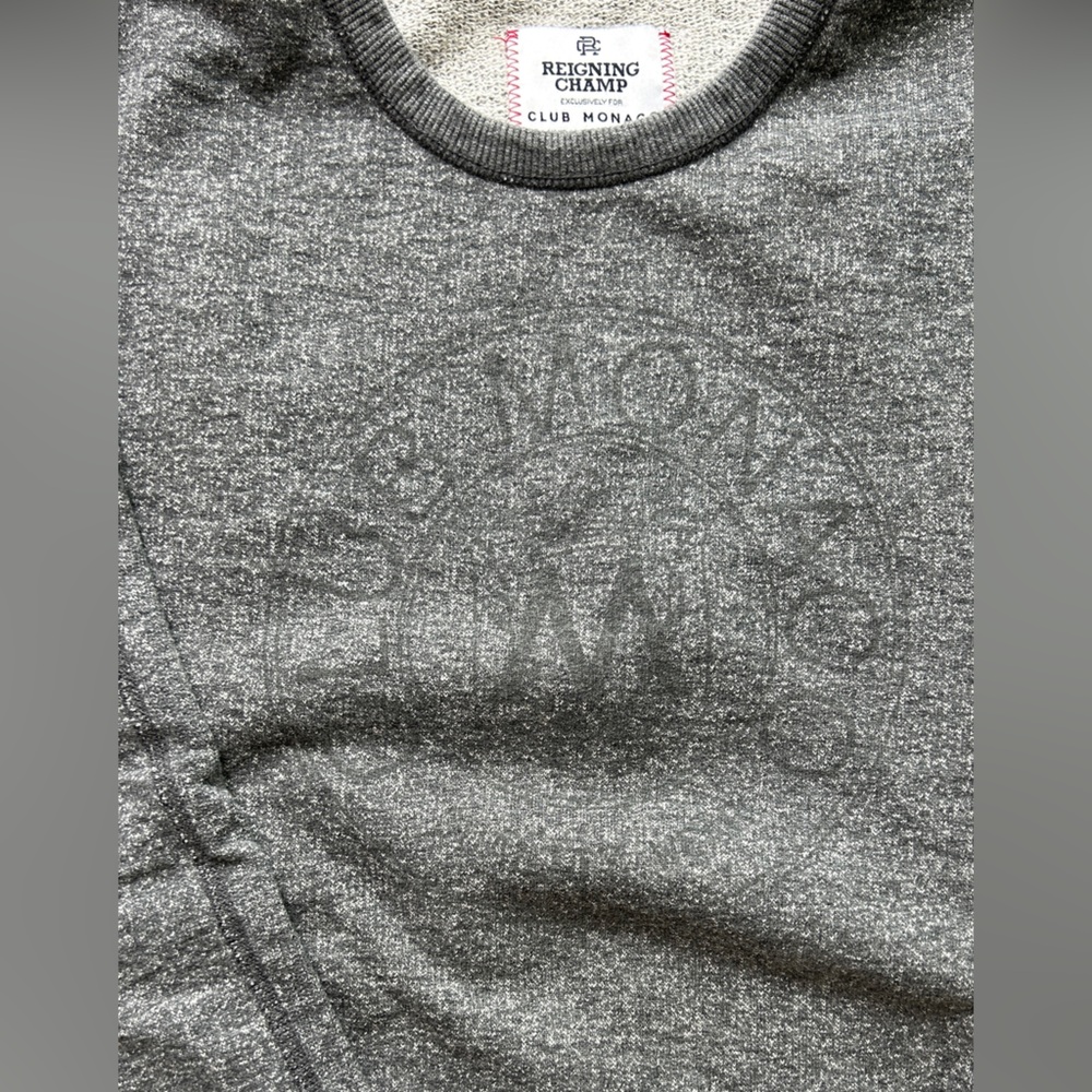 Reining champ x Club Monaco sweatshirt, size XL. Pre-owned, excellent condition. - Picture 2 of 5